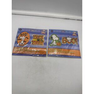 Pack of Two Snoopy Halloween Felt Magnet Craft Kits New